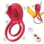 Factory Price Wholesale Toy Pleasure Couple Sharing Clitoral Stimulation Passion Lock Fine Ring Vibration