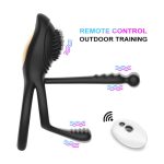 Factory Wholesale Toy Remote Control Pleasure Couple Sharing Clitoral Stimulation Passion Lock Fine Ring Vibration