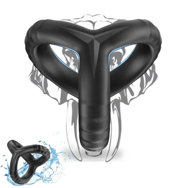 Hot Selling Triple Cock Ring Cock Rings for Couples Play Delay Ejaculation Men Sex Toy Penis Cock Ring