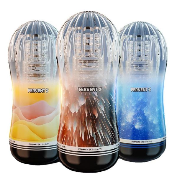 Wholesale Price Transparent Silicone Male Masturbation Cup for Male Masturbation Adult Sex Products for Men