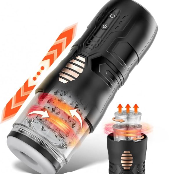 Automatic Male Masturbator with 7 Thrusting and Rotating Modes Male Adult Toys for Men