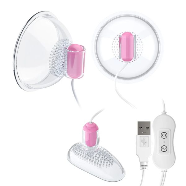 Nipple Stimulation Licking Breast Enlargement Massage Vagina Vacuum Sucker Female Masturbator Vibrator Sex Toys Women