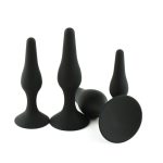4 Pcs Silicone Anal Plugs Adult Toys Men and Women Prostate Stimulation Prostate Massager Anal Butt Plug