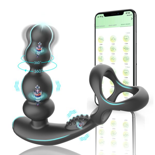Male Silicone 10 Vibrating Electric Vibrator Anal Butt Plug Sex Toys for Woman Pussy and Butt Anal Prostate Massager Sexual Toy