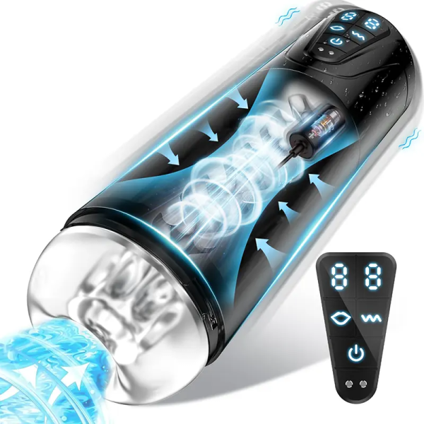 IPX7 Electric Male Sucking Stroker Machines Automatic Vacuum Suction Men Masturbation Cup for Penis Stimulation