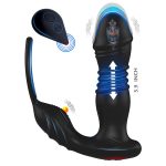 Remote Control Telescopic Dildo Anal Butt Plug Prostate Massage Delay Double Male Gay Anal Vibrator Butt Plug