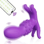 OEM Bluetooth APP Control Penetration Vagina Dildo Vibrator Female Clit Stimulator Wearable Panties Adult Sex Toys