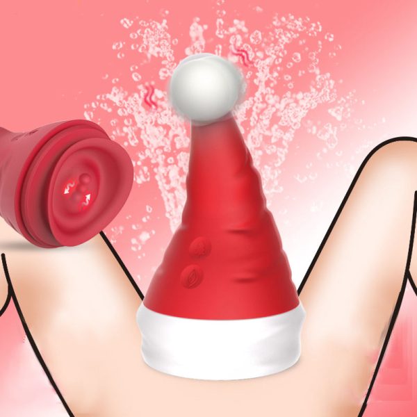 Tongue Licking Clitoris Stimulator Nipple Sucking Vibrator Masturbator Massager Pussy Christmas Sex Vibrator Woman Sex Toys