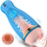 Automatic Male Masturbator Vagina Real Pussy Pocket Electric Vibration Massage Voice Interact Machine Sex Toy for Men Male