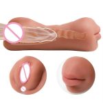 Best Seller Male Masturbation Cup Oral Sex Masturbating Realistic Material Simulator Masturbator-for-Man Sex Toys for Men