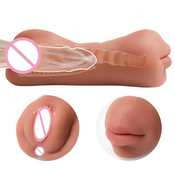 Best Seller Male Masturbation Cup Oral Sex Masturbating Realistic Material Simulator Masturbator-for-Man Sex Toys for Men