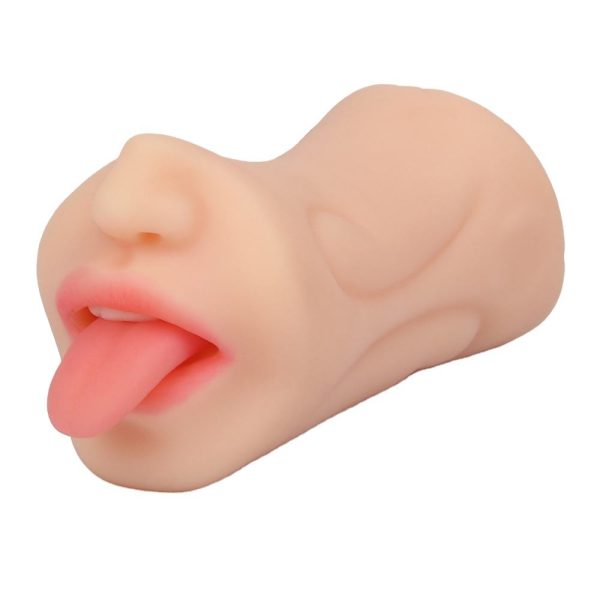 Male Masturbation Device XISE Private Life Soft Touch Feeling Easy to Clean Elastic and Odorless Realistic Oral Mas