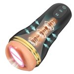 Electric Masturbator Cup 10 Vibration With 5 Suction Modes Sex Toy for Men Pocket Pussy Solo With 3D Realistic Vagina Pussy