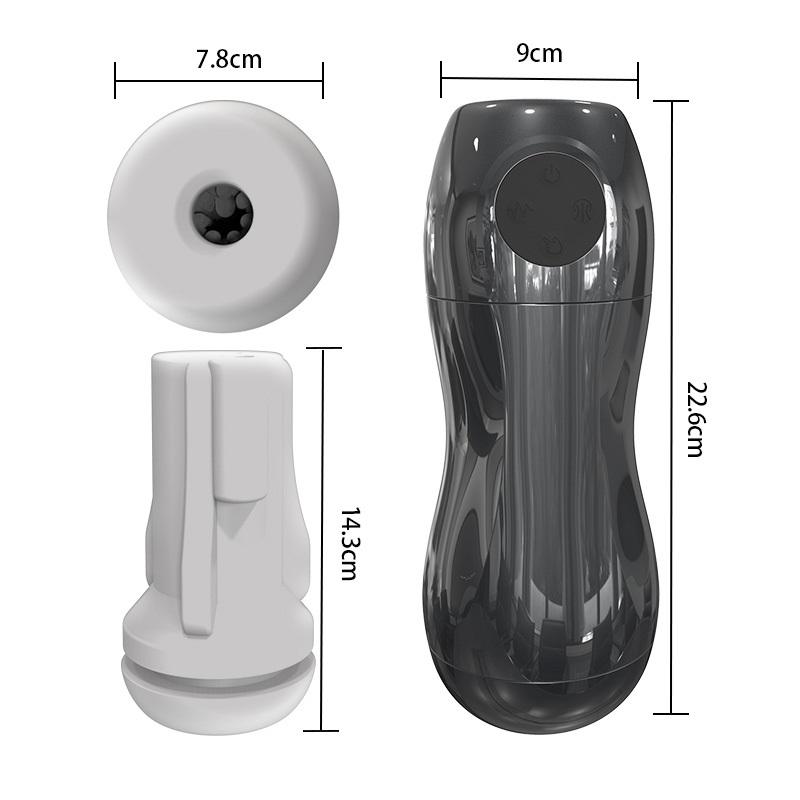 main_pic_0-327 Fully Waterproof Automatic Sucking Rotating Male Masturbation Cup Pocket Pussy Vagina Penis Stroker Adult Sex Toys for Men - 图片 1