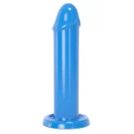 OEM Male Demonstration Penis Educational Tool Designed Training Model Blue PVC Dildo Condom Demonstrator for Safer Sex Education