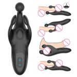 New Adult Toys Stimulating Vibration Penis Male Masturbation Toys Testicle Massager Masturbation Cup
