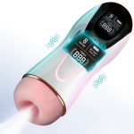 New Best-selling Rotating Suction Aeroplane Cup Powerful Vibration Heating Masturbator Erotic Toys Masturbation Cup