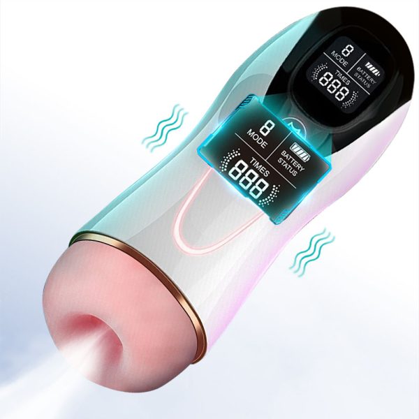 New Best-selling Rotating Suction Aeroplane Cup Powerful Vibration Heating Masturbator Erotic Toys Masturbation Cup