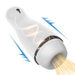 Electric 10 Vibrating Modes Sexy Voice Men Adult Pocket Pussy Man Masturbation Stroker Sex Machine Attachment