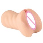 Realistic Pocket Pussy Enhanced Pleasure Men Masturbation Cup Stroker Silicone Male Masturbator