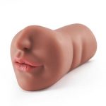 OEM 3in1 Double Hole Male Sex Toy Oral Sex Simulation Aircraft Cup Pocket Pussy Adult Male Masturbation Device