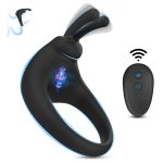 OEM Wireless Remote Penis Ring Vibrator Sex Toys Flirting the Penis Into Human Cock Ring Sex Products