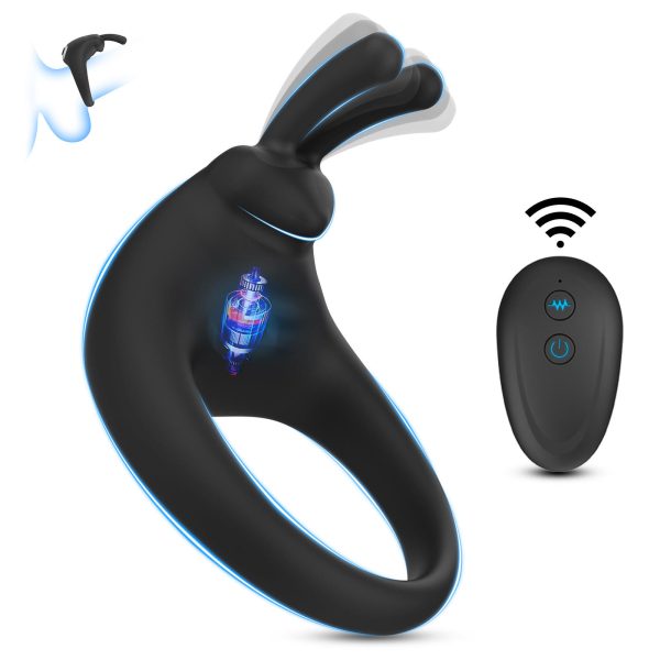 OEM Wireless Remote Penis Ring Vibrator Sex Toys Flirting the Penis Into Human Cock Ring Sex Products