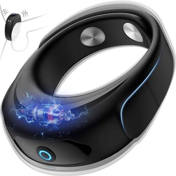 OEM Adjustable Silicone Cock Rings Vibrator with 10 Vibration Modes for Longer & Stronger Vibrating Penis Ring Sex Toys for Men