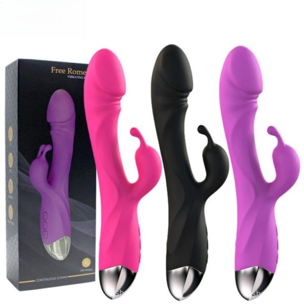 10 Speeds Vibration Rabbit Vibrator G-spot Massage Clitoral Dual Stimulator Female Vibrator Masturbation Erotic Products