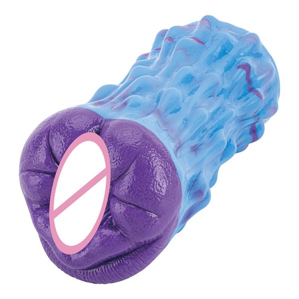 OEM Wholesale Soft Silicone Monster Colorful Fantasy Male Masturbator Animal Pocket Pussy Fat Pussy Vagina Sex Toys for Man