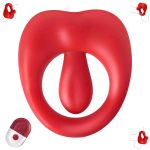 Vibrating Cock Ring Male Sex Toy Testicles Massager Stimulating APP Remote Control Silicone Penis Rings Vibrator for Men Couples