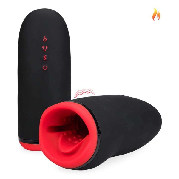 OEM Heating Function Massaging Vibrating Masturbator Stroker Adults Sex Toys Rotating Automatic Male Masturbation Cup for Men