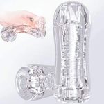OEM Manual Suck Extruded Male Masturbator Portablepocket Pubic Stroker Oral Sex Toy with Vaginal Texture Male Masturbation