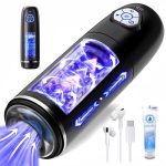 OEM Female Moaning Voice Pocket Pussy Stroker 10 Modes Rotating Thrusting Automatic Male Masturbator Penis Pump Sex Toys for Men