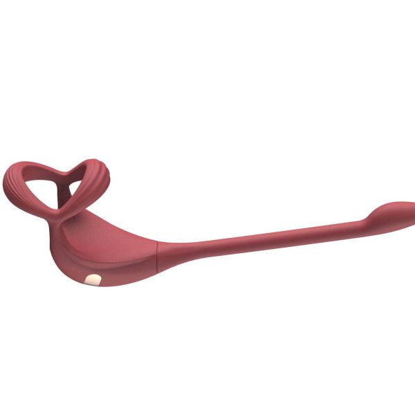 OEM 2 in 1 Vibrating Cock Ring Delay Ejaculation Massager Adult Sex Toys for Men Male Silicone Penis Rings