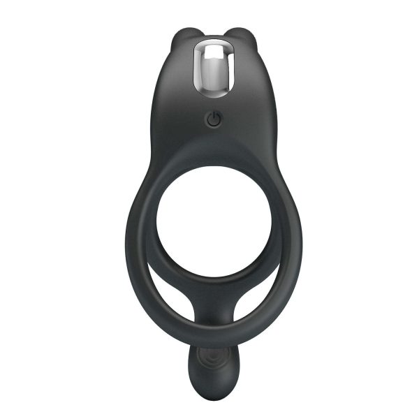 OEM Silicone Strong Vibration Penis Cock Ring USB Charging and Long Time Delay for Male Female-masturbators Product