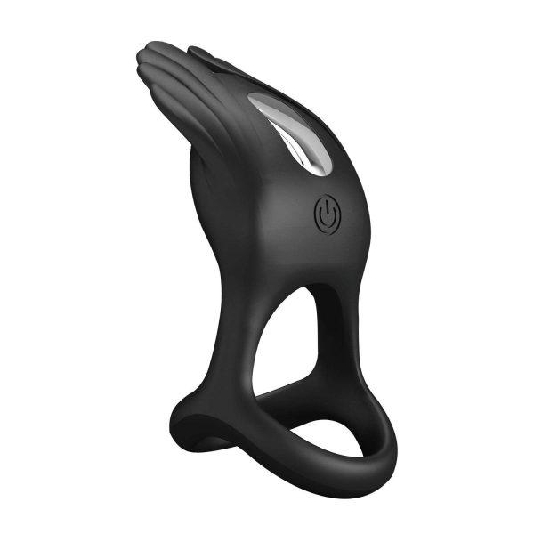 OEM USB Charging Silicone Couples Masturbator Long Time Delay Vibrator Penis Cock Ring for Intimacy Use