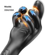 Male Sex Toys for Men Masturbators Tentacle Penis Vibrator Stroker with 10 Clamping 10 Vibrating Modes for 360?? Training Wrap