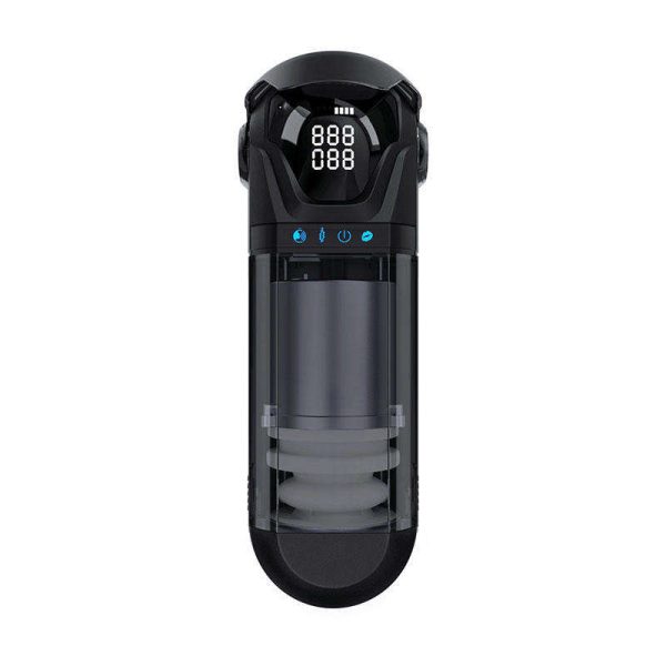 Fully Automatic Telescopic Sucking Pronunciation Male Masturbator Electric Men's Sex Toy Digital Display Aircraft Cup for Male