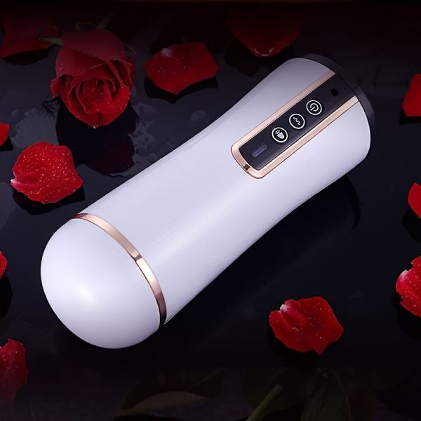 OEM Male Electric Masturbator, 10 Vibration and Interactive Sensory Sound Modes, 3D Realistic Texture Channel
