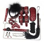 OEM Black Wolf Wholesale Cheap U Pillow Bondage Set Restraint Slave Couple Sex Toys