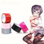 OEM Couple's BDMS Bondage Sex Toys Non-Sticky Electrostatic Tape Handcuffs Foot Restraint Harness