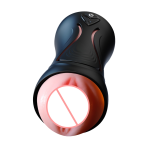 OEMDouble-Sided Electric Double-Headed Masturbator Shape Airplane Cup Knight Vibrating Remote Control for Oral Sex Squeezing App