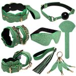 OEM Fetish Mouth Gag Handcuffs Bondage Restraint Slave Game Set Bdsm Sex Toys with Bullet Vibrator Anal Butt Plug Kit