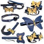 OEM SM Game Play Sex Toys Set PU Bondage Fetish Restraints Kit for Couples Handcuffs Whips Cosplay BDSM Bondage Set