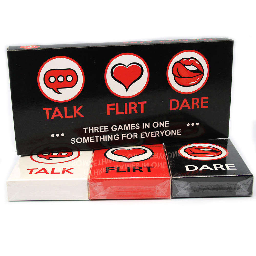 main_pic_0-547 OEM New in Stock Talk Three Games in One Adult Playing Game Card - 图片 1
