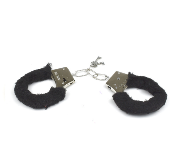 OEM Plush Handcuffs Foot Handcuffs Leather Binding Metal Alternative Couples Sex Toy