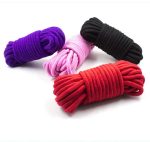 OEM Wholesale BDSM Fetishism 10M Cotton Sex Toys for Couple Love Hand and Foot Rope Sexual Binding Rope