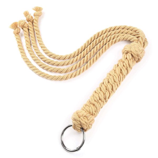 OEM Rope Whips Themed Toys Iron Ring Whip BDSM Rope Whips for Couple Flirt Fun SM Sex Products Bondage Set Restraint Adult Game