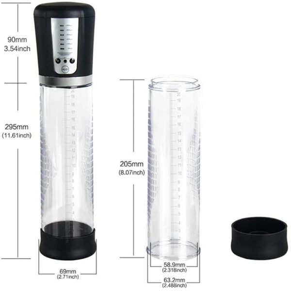 New Design Waterproof Electric Auto Hydro Sex Toys Warm Water Enlargement Penis Enlarger Pump for Men